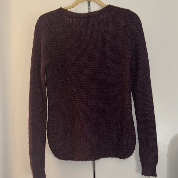 Ann Taylor XS wool purple sweater - Picture 7 of 8